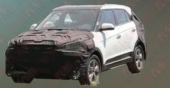 Новый Hyundai Creta 2017 показался на шпионских фото